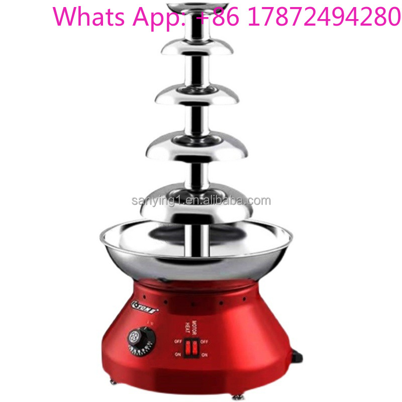 Chocolate Fountain Commercial - Ticari Catering Çikolata Çeşmesi, 5 Katlı