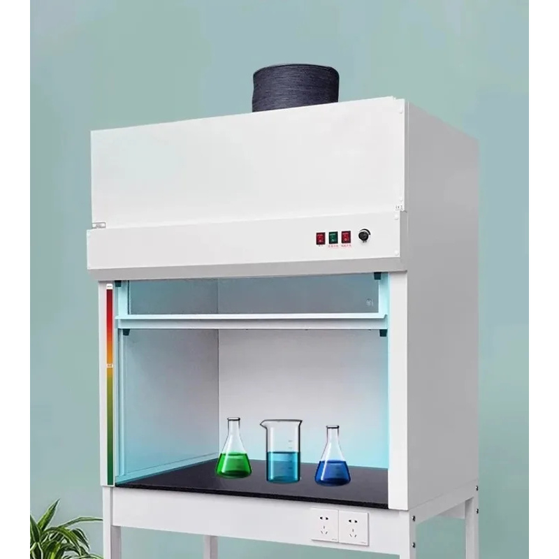 Commercial Exhaust Hood - Dolap, tamamen çelik masa tablası, laboratuvar
