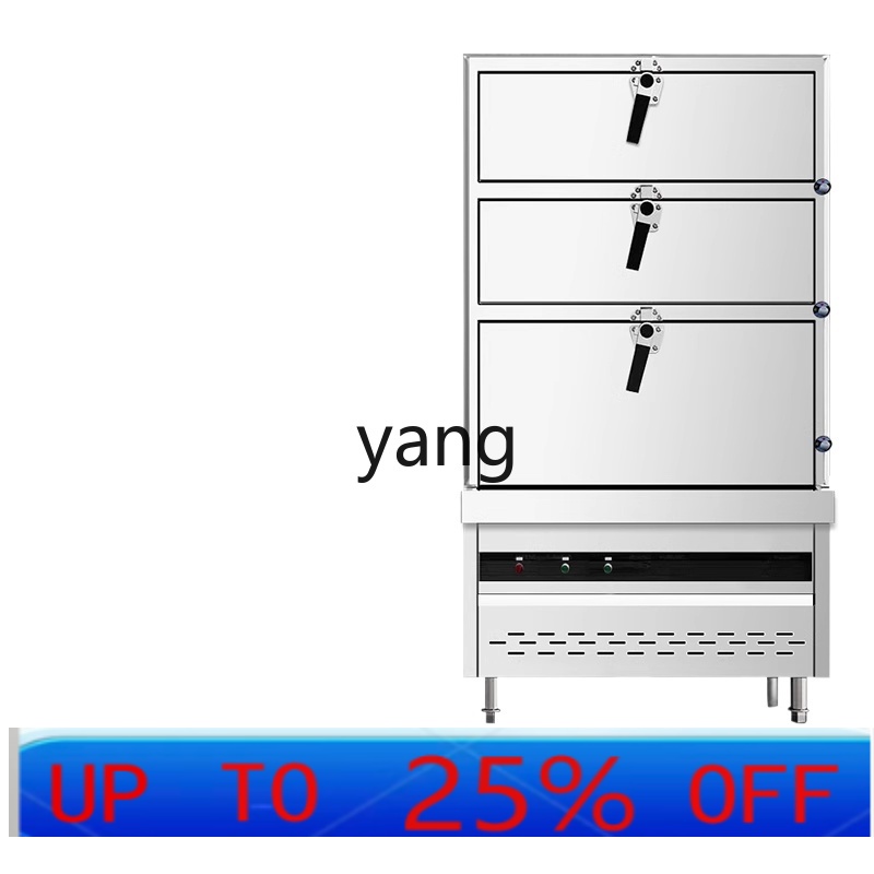 Commercial Steamer Cabinet - CX ticari üç kapılı gazlı elektrikli