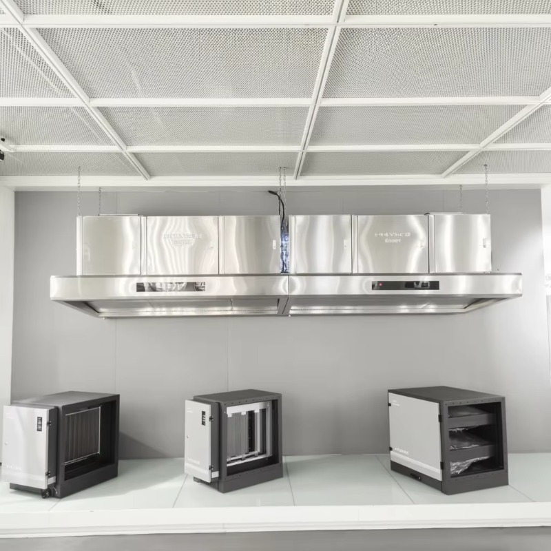 Commercial Exhaust Hood - Ticari Olarak Özelleştirilebilir 201 Paslanmaz Çelik