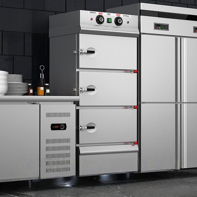 Commercial Steamer Cabinet - Ticari Buharlı Pişirme Dolabı Deniz Ürünleri
