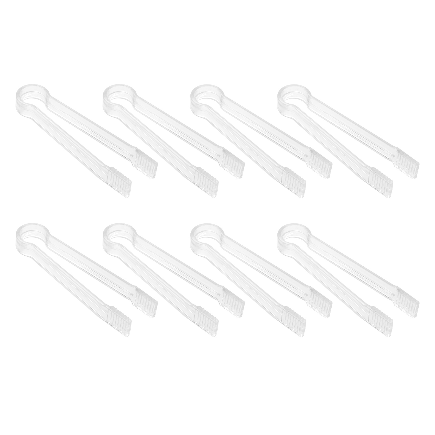 Commercial Kitchen Utensils - 8 adet plastik büfe servis maşası