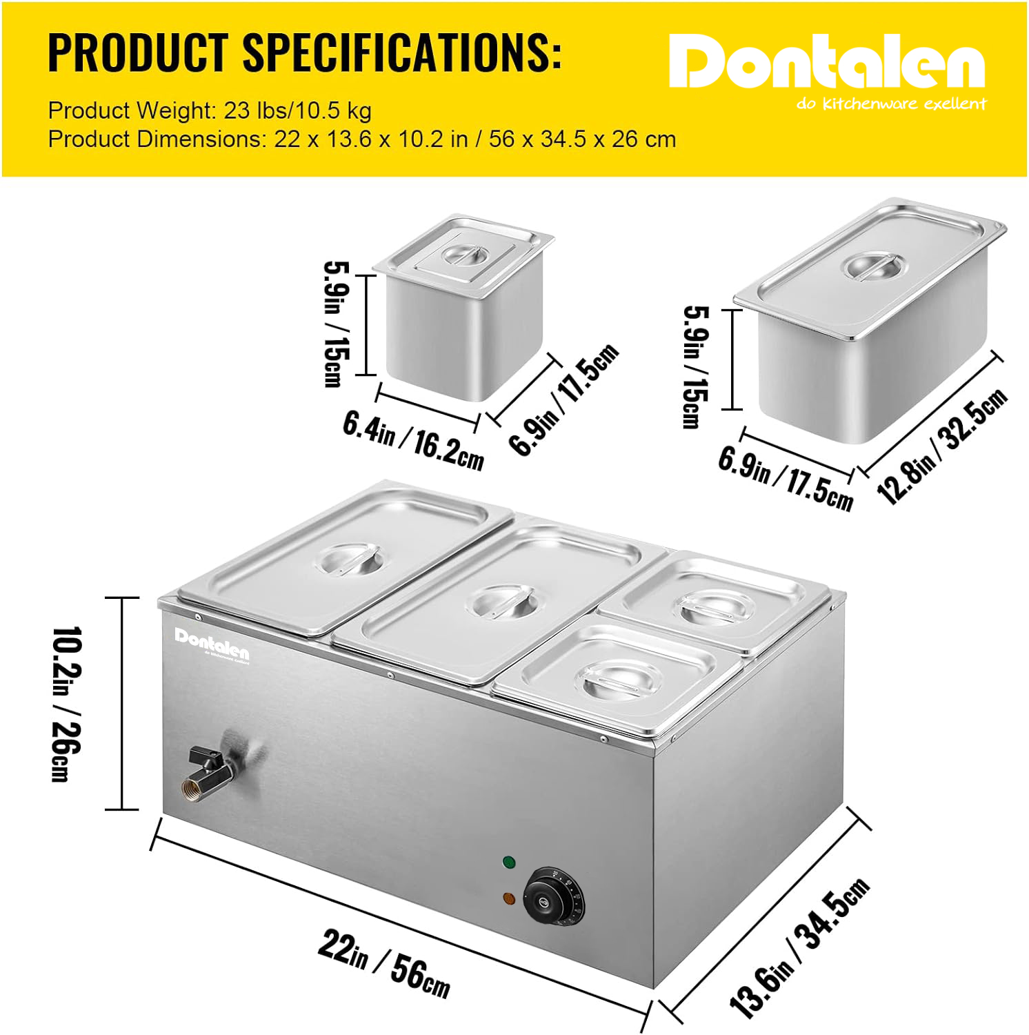 Ticari yiyecek ısıtma dolabı,  - Bain Marie Food Warmer incelemesi ve fiyatı