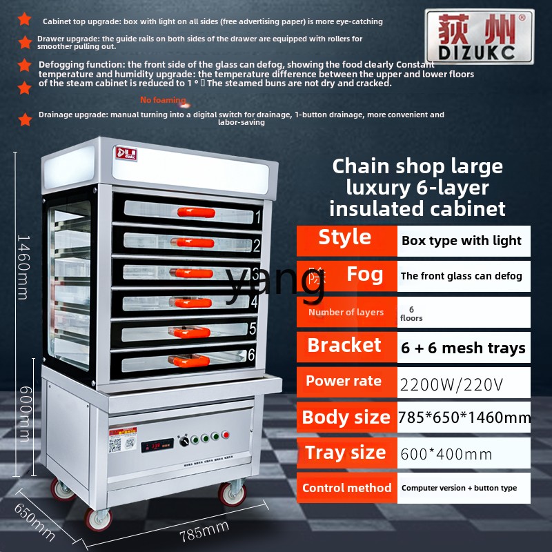 LTT ticari buharlı pişirme dol - Commercial Steamer Cabinet incelemesi ve fiyatı