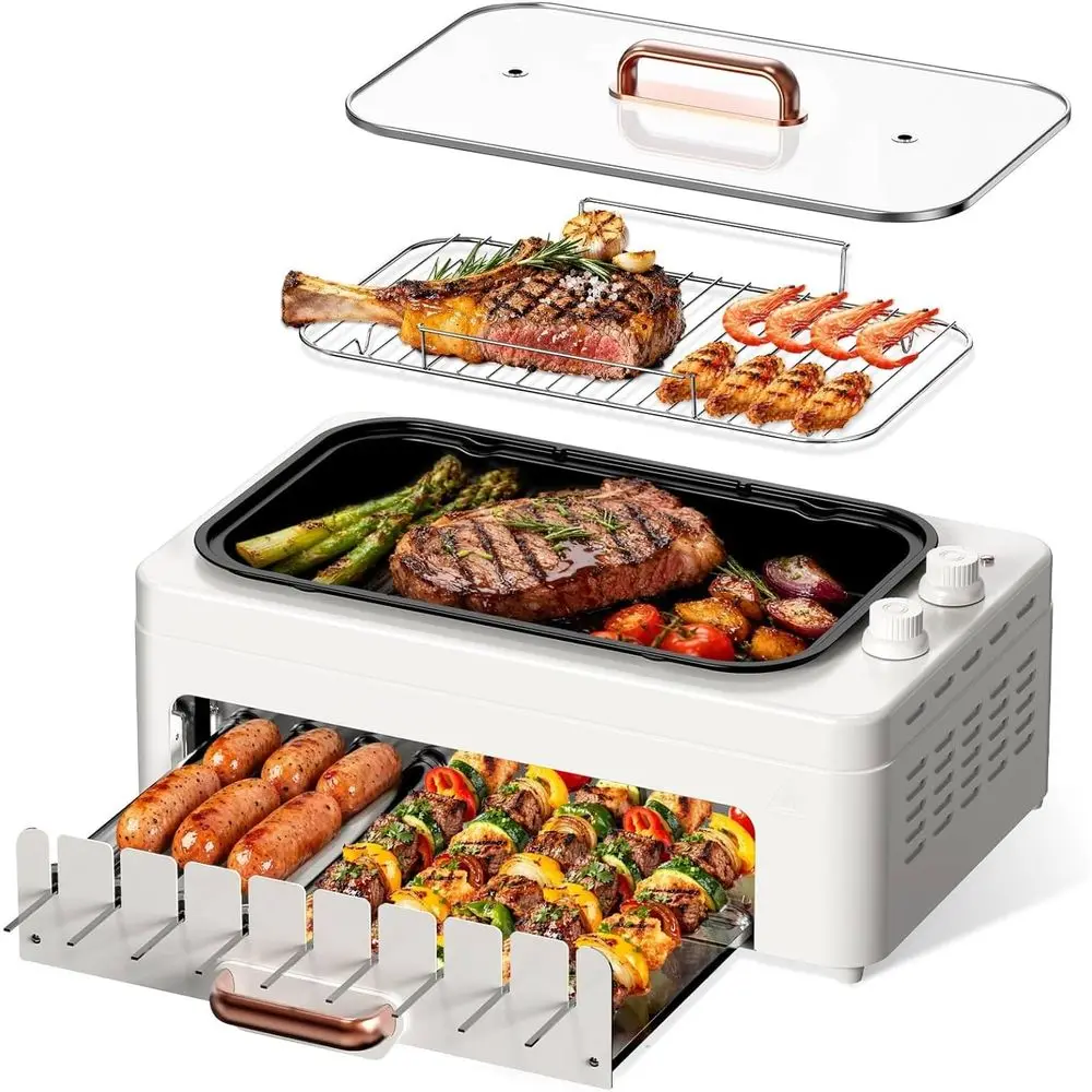 4'ü 1 Arada İç Mekan Tezgah Üs - Hot Dog Roller Grill incelemesi ve fiyatı