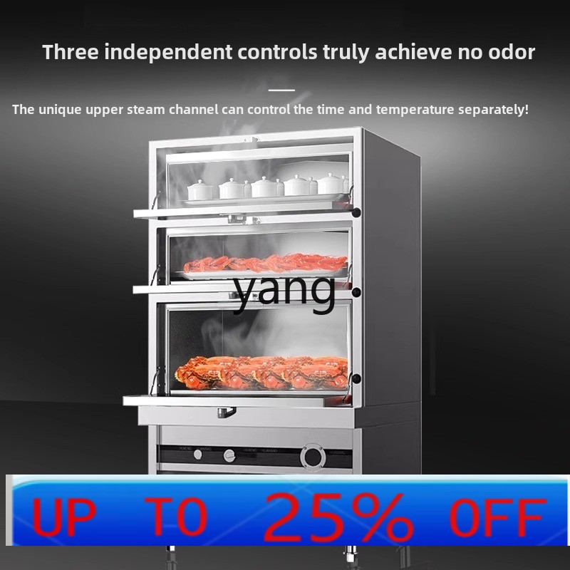 CX ticari üç kapılı gazlı elek - Commercial Steamer Cabinet incelemesi ve fiyatı