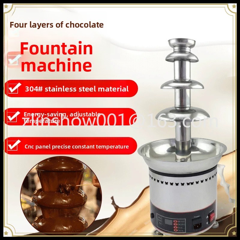 4 Katmanlı Çikolata Çeşmesi Ma - Chocolate Fountain Commercial incelemesi ve fiyatı