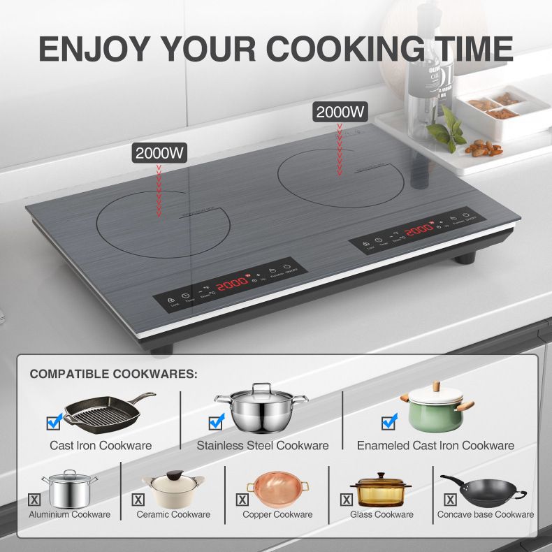 Çift Brülörlü İndüksiyonlu Oca - Commercial Kitchen Zones incelemesi ve fiyatı