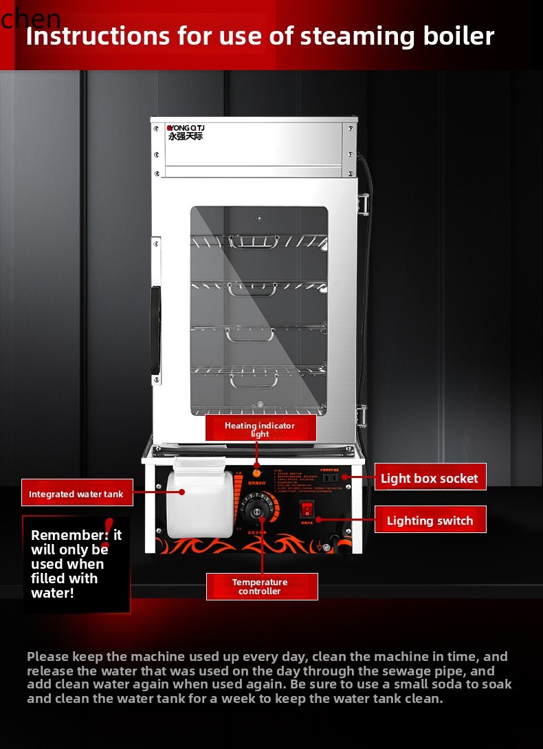 ZS buharlı pişirici Ticari buh - Commercial Steamer Cabinet incelemesi ve fiyatı