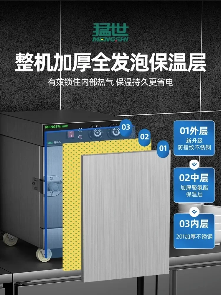 Ticari Mutfaklar İçin 220V Pas - Commercial Steamer Cabinet incelemesi ve fiyatı