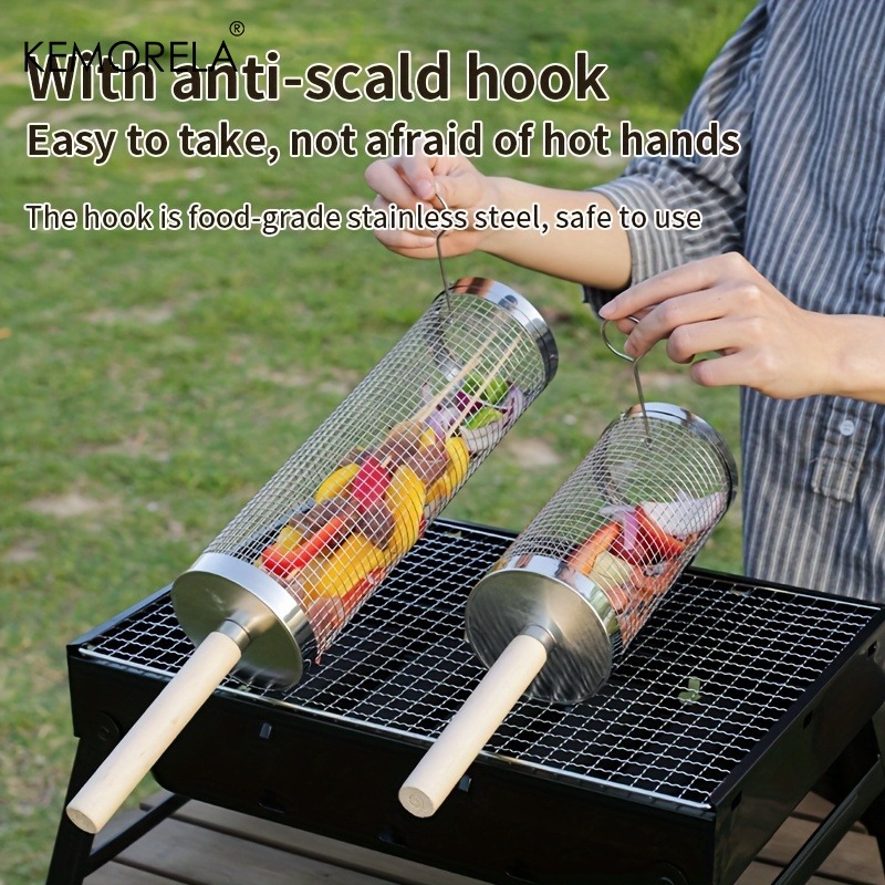 Yuvarlak Barbekü Izgara Sepeti - Hot Dog Roller Grill incelemesi ve fiyatı