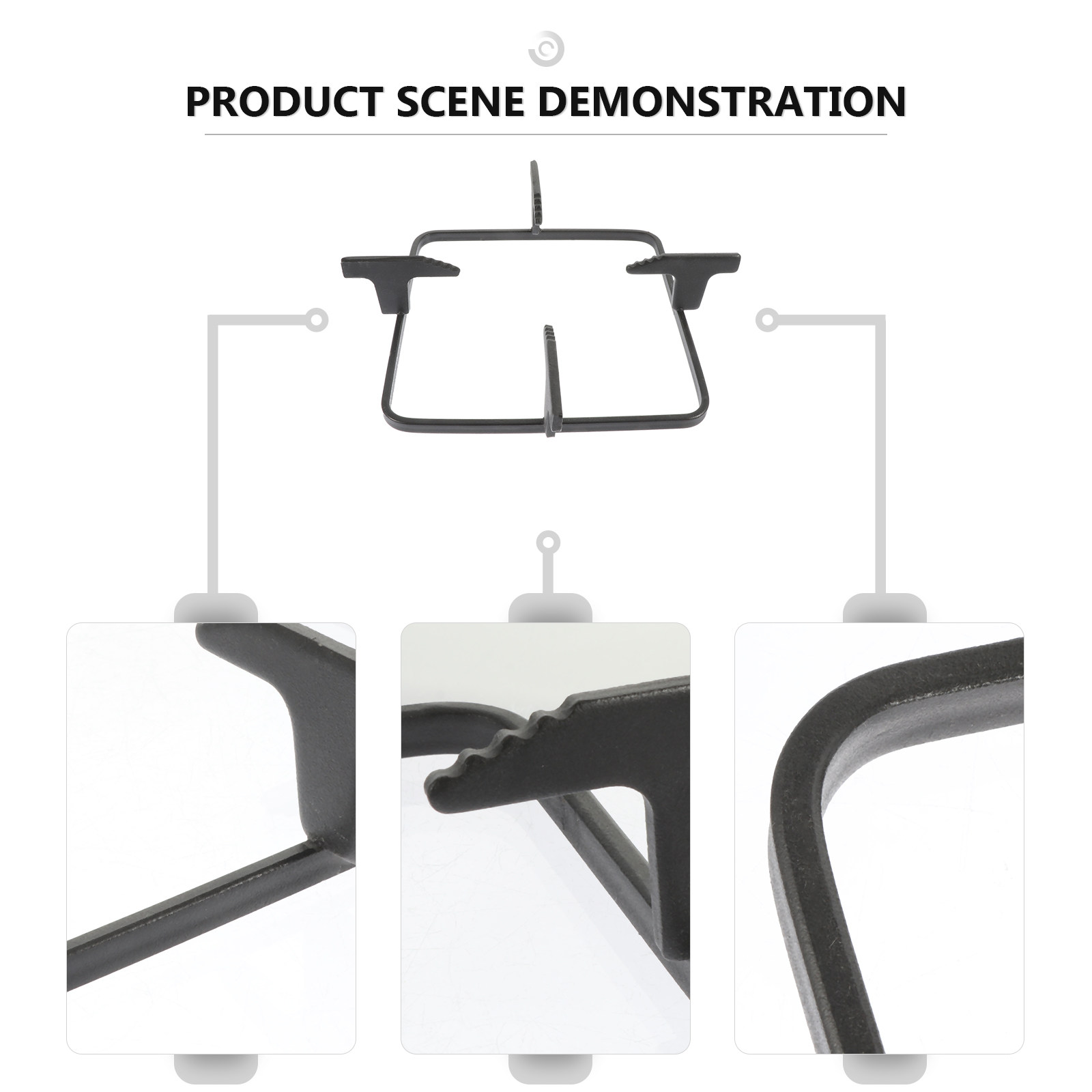 Gaz sobası braketi yüksek sıca - Commercial Kitchen Gas Stove incelemesi ve fiyatı