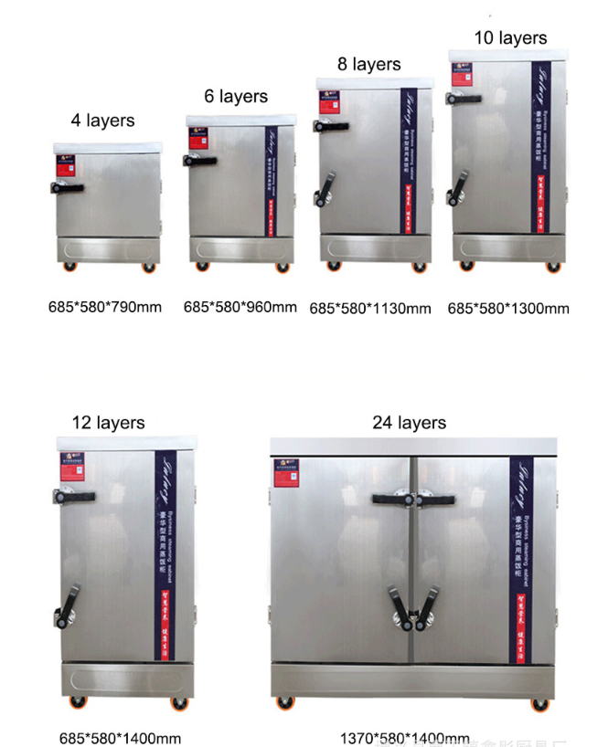 Restoranlar İçin Ticari Tavuk  - Commercial Steamer Cabinet incelemesi ve fiyatı