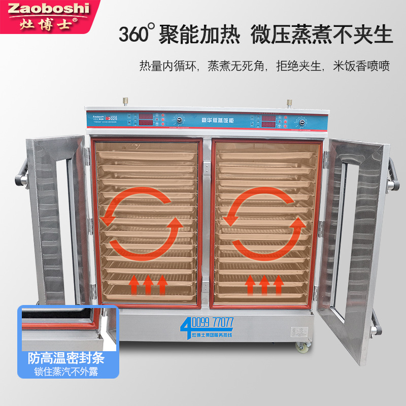 Buharda Pişirme Dolabı 24 Taba - Commercial Steamer Cabinet incelemesi ve fiyatı